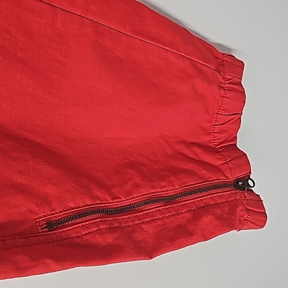 FP Movement Parachute Jogger High Rise Elastic Waist Ankle Zipper Multi-pocket - Picture 11 of 17